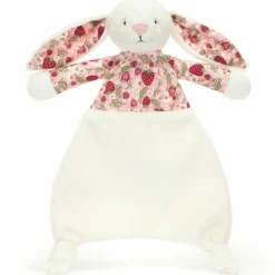 Discount Doudou plat Lapin en fleurs Crème Doudou Plat