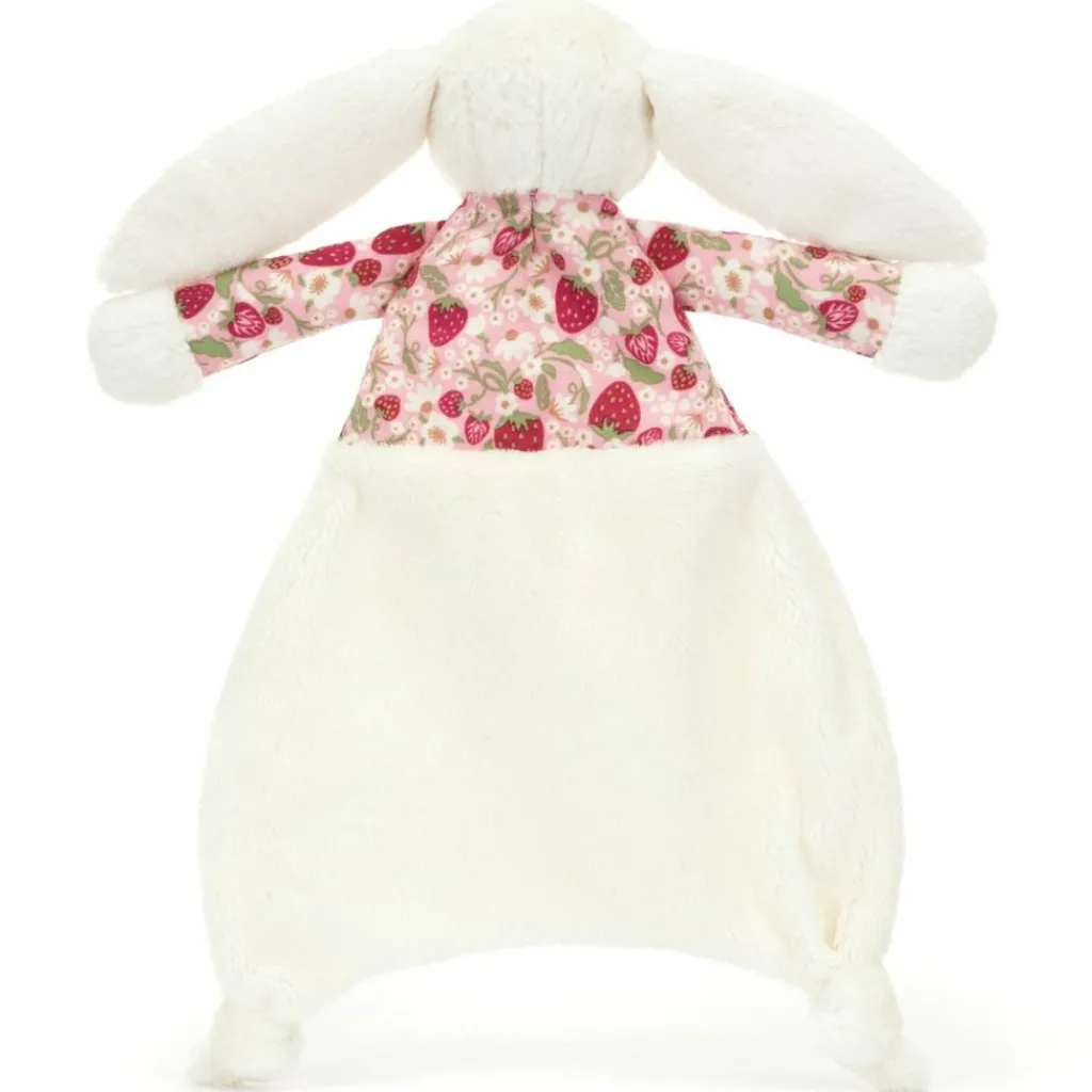 Discount Doudou plat Lapin en fleurs Crème Doudou Plat