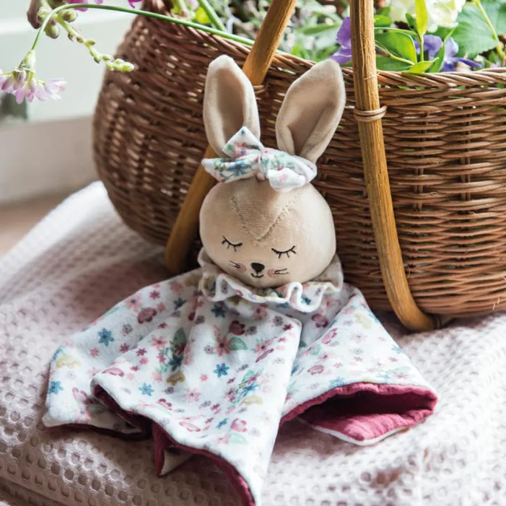 Clearance Doudou plat Lapin Garden Doudou Plat