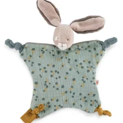 Hot Doudou plat lapin sauge Trois petits lapins Doudou Plat