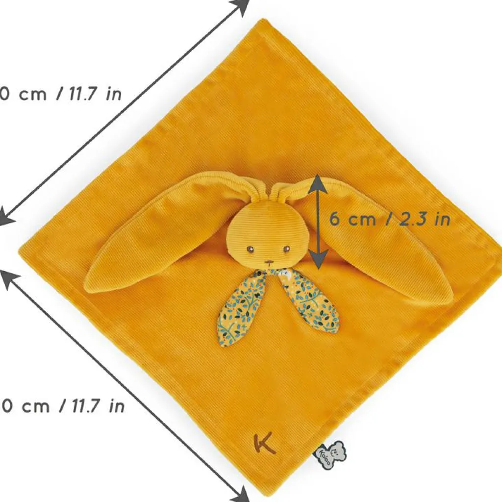 Outlet Doudou plat Lapinoo ocre Doudou Plat
