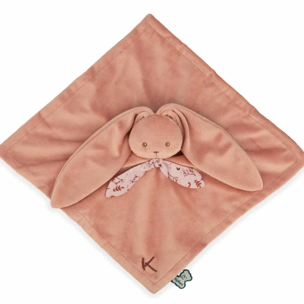 Online Doudou plat Lapinoo terracotta Doudou Plat