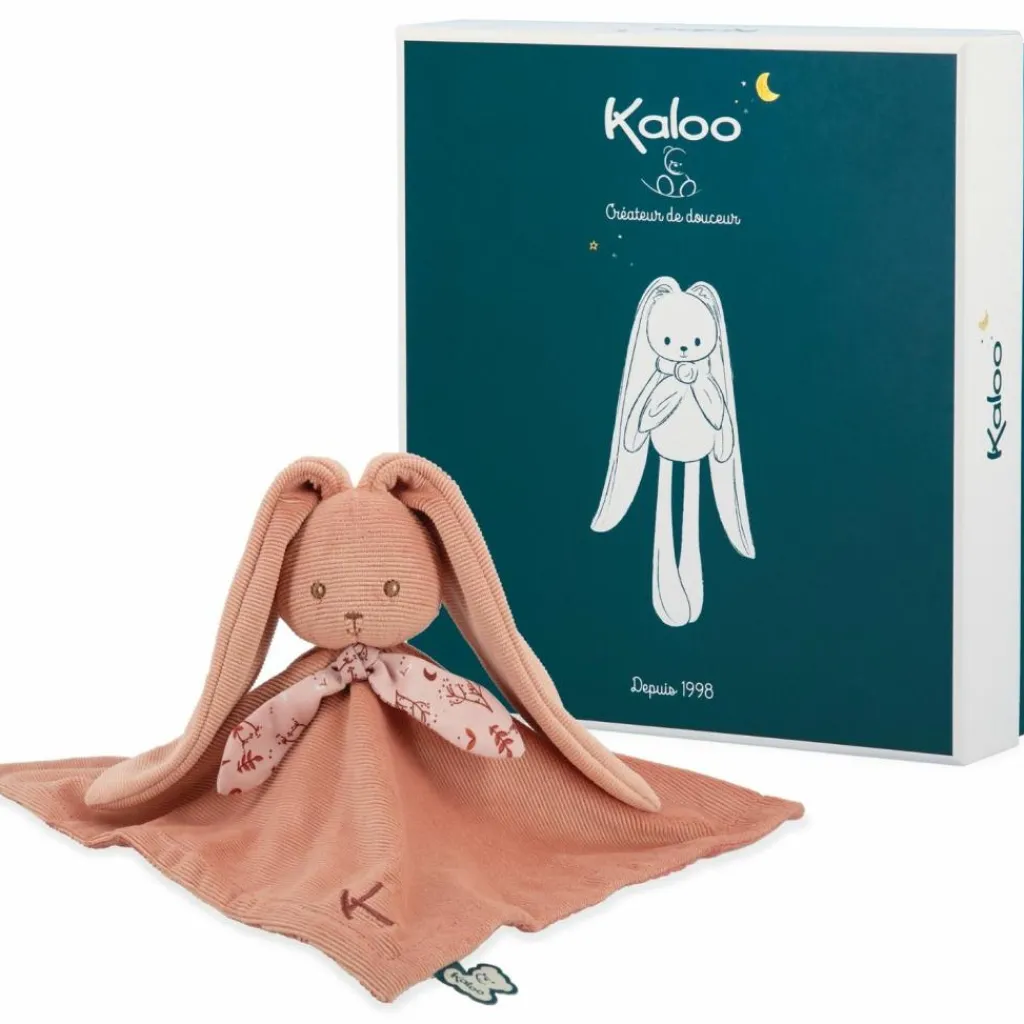 Online Doudou plat Lapinoo terracotta Doudou Plat