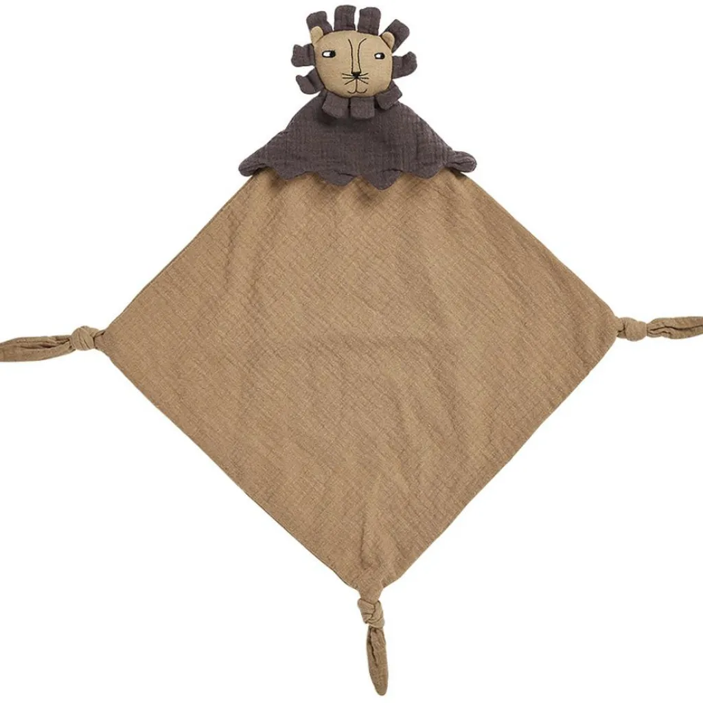 Doudou plat Lobo le lion Doudou Plat