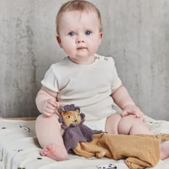 Doudou plat Lobo le lion Doudou Plat