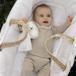 Outlet Doudou plat Léon le hérisson écru (25 x 25 cm) Doudou Plat