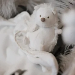 Outlet Doudou plat Léon le hérisson écru (25 x 25 cm) Doudou Plat