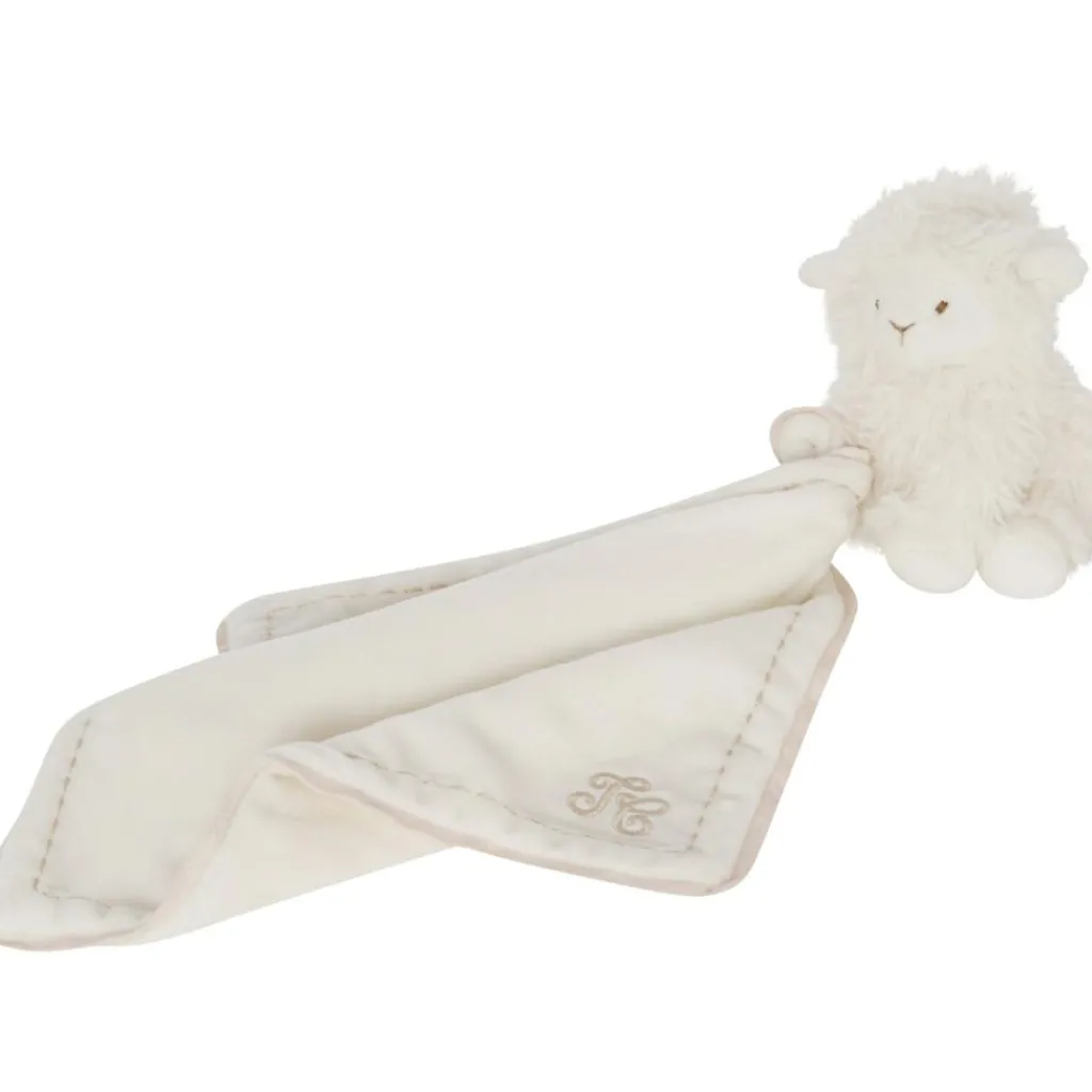 Sale Doudou plat mouton écru (25 x 25 cm) Doudou Plat