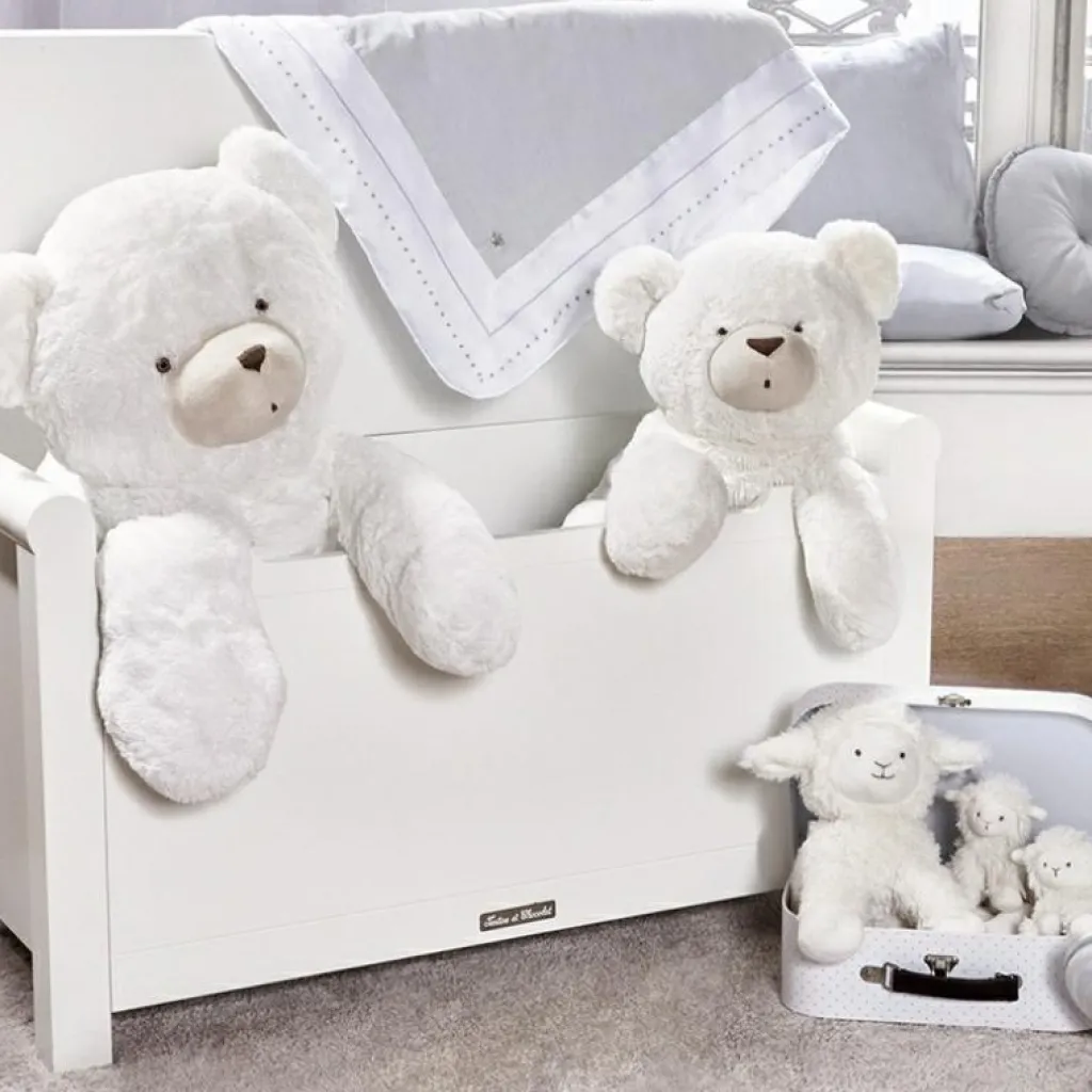 Sale Doudou plat mouton écru (25 x 25 cm) Doudou Plat