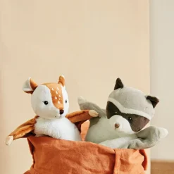 New Doudou plat Nathan le faon Doudou Plat