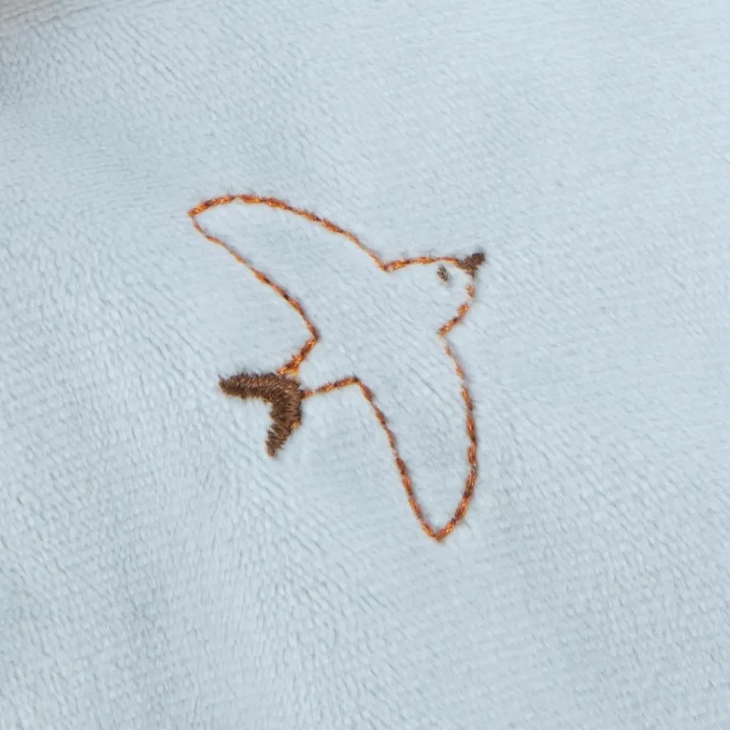 New Doudou plat Ours bleu Doudou Plat