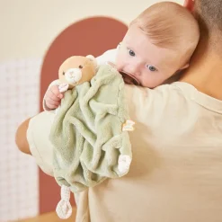 Best Doudou plat Ours vert Doudou Plat