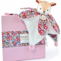 Discount Doudou plat pétale Faon Boh'aime (27 cm) Doudou Plat