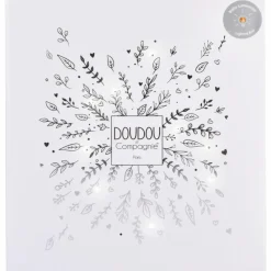 Hot Doudou plat pétales Ours Blanc (25 cm) Doudou Plat