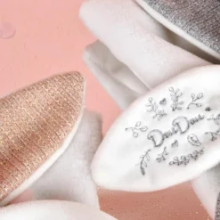 Hot Doudou plat pétales Ours Rose (25 cm) Doudou Plat