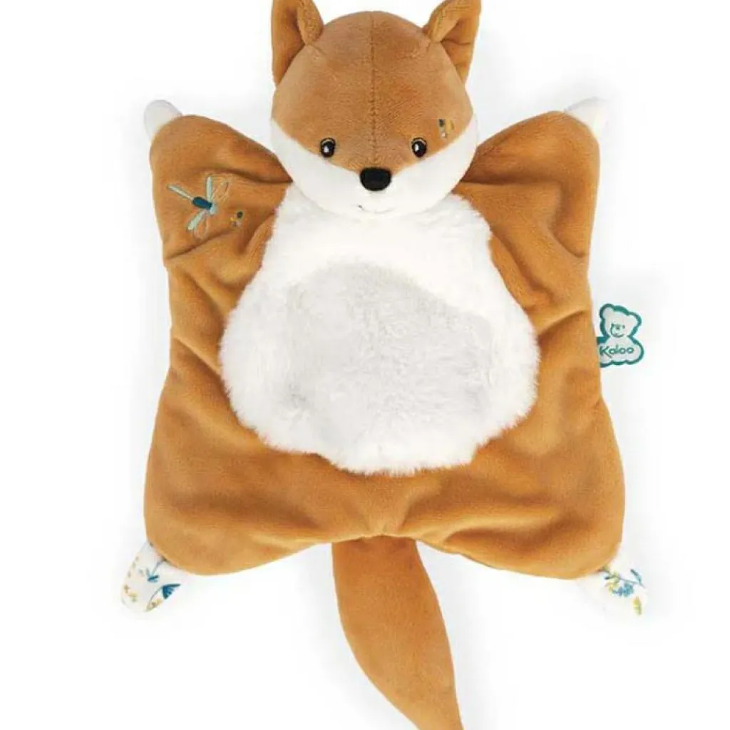 Discount Doudou plat renard Léonard Les Fripons Doudou Plat