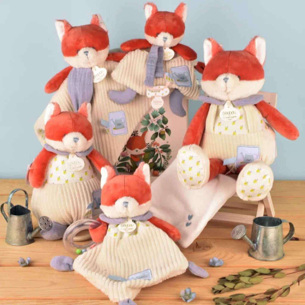 Hot Doudou plat Romarin Le Renard (27 cm) Doudou Plat