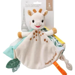 Sale Doudou plat avec attache sucette Doudou Attache Sucette