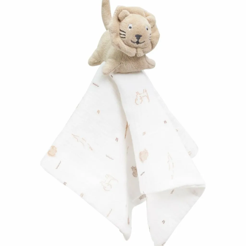 Sale Doudou plat Tam Tam Lion Doudou Plat