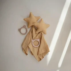 Outlet Doudou plat étoile Fall yellow Doudou Plat