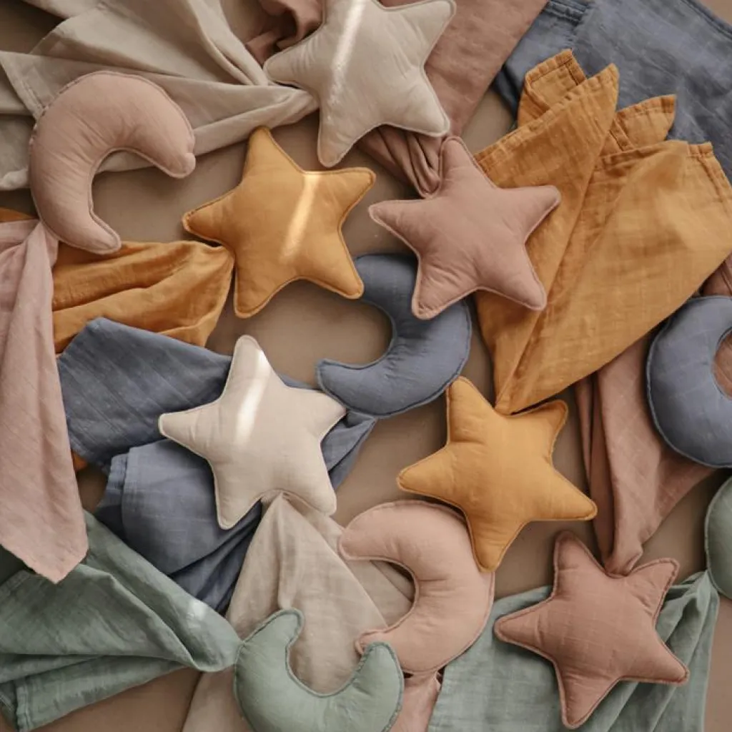 Sale Doudou plat étoile Fog Doudou Plat