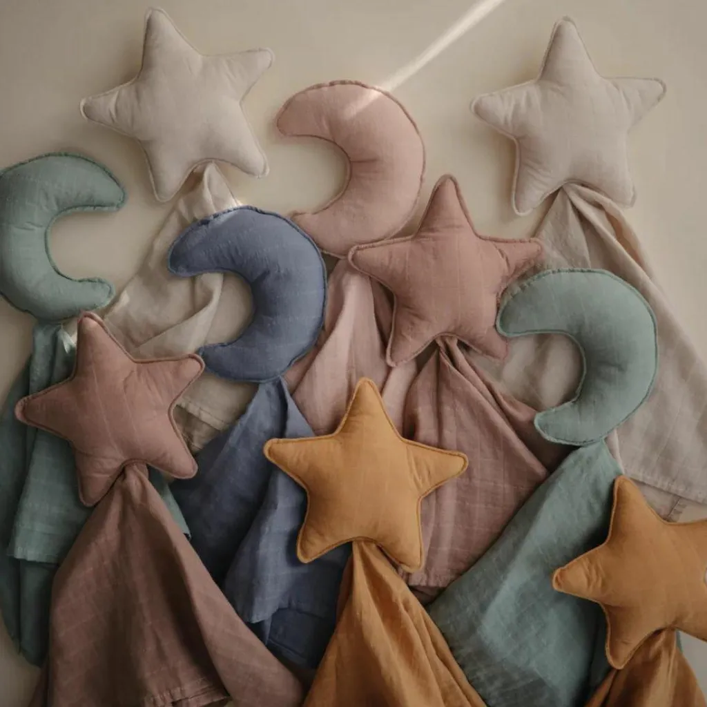 New Doudou plat étoile Natural Doudou Plat