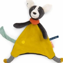 Online Doudou Puce jaune Puce et Pilou (personnalisable) Doudou Plat