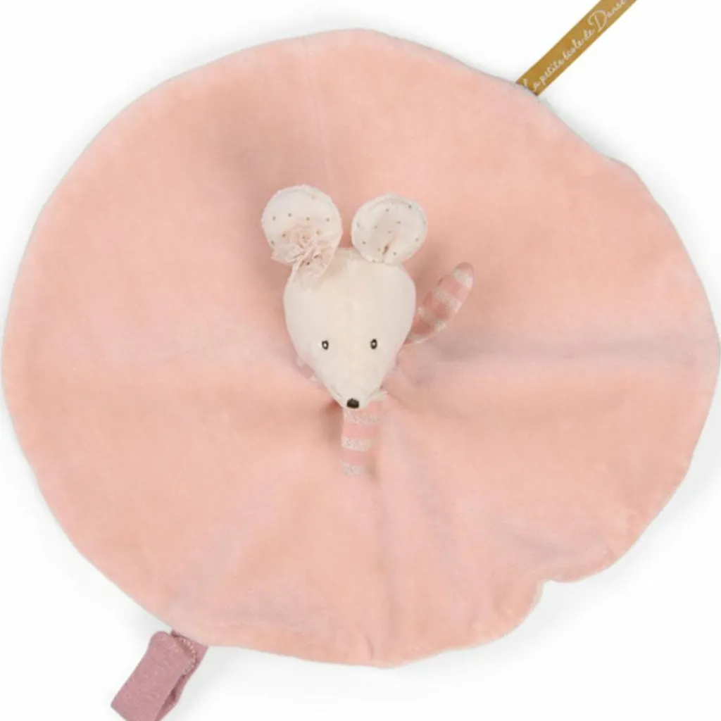 Discount Doudou souris rose La petite école de danse Doudou Plat