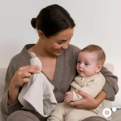 Clearance Doudou You&Me Almond Doudou Plat