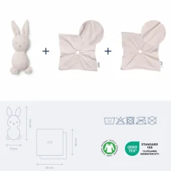 Clearance Doudou You&Me Almond Doudou Plat