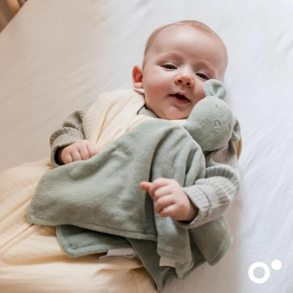 Sale Doudou You&Me Green Doudou Plat