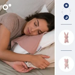 Hot Doudou You&Me Pink Doudou Plat