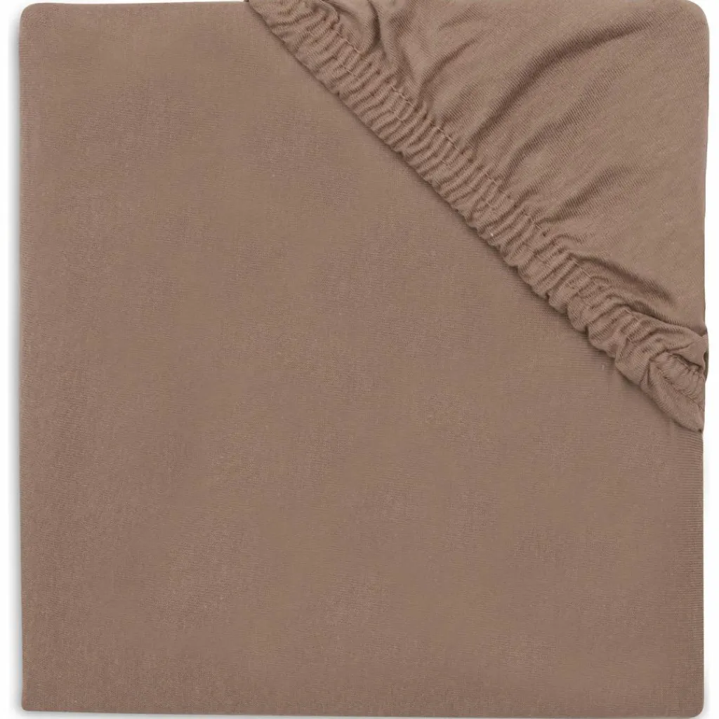 Drap housse en jersey pour matelas de parc Milky Coffee (75 x 95 cm) Parc Bébé Et Accessoires