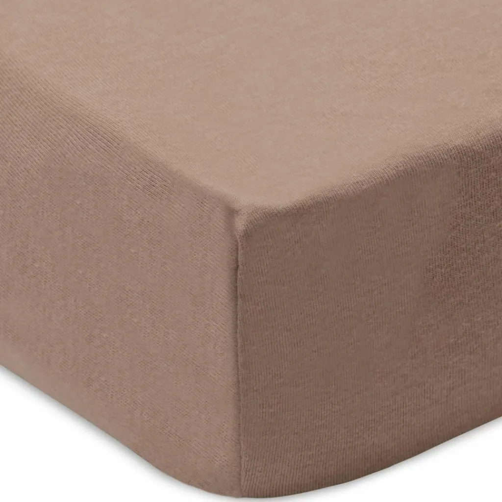 Drap housse en jersey pour matelas de parc Milky Coffee (75 x 95 cm) Parc Bébé Et Accessoires