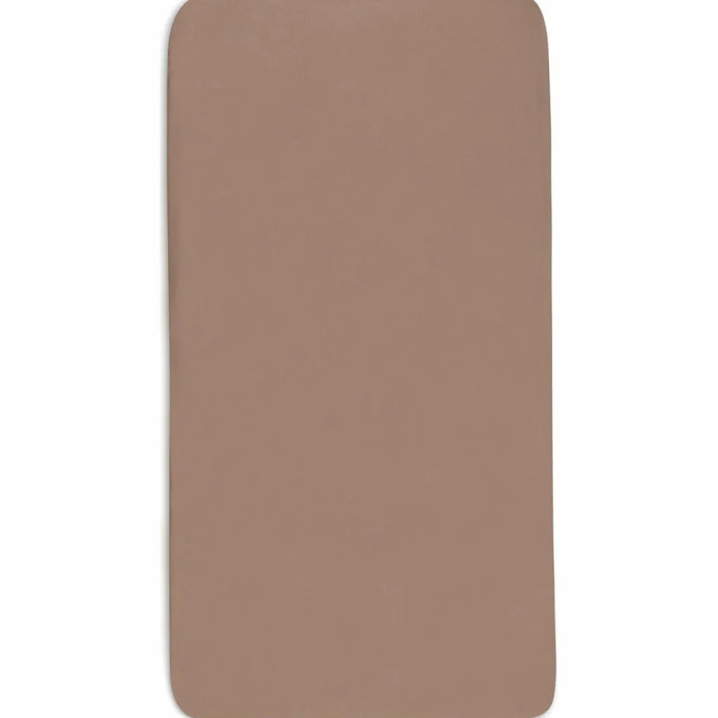 Drap housse en jersey pour matelas de parc Milky Coffee (75 x 95 cm) Parc Bébé Et Accessoires