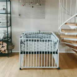 Outlet Drap housse pour matelas Moritz Grey (89 x 85 cm) Parc Bébé Et Accessoires