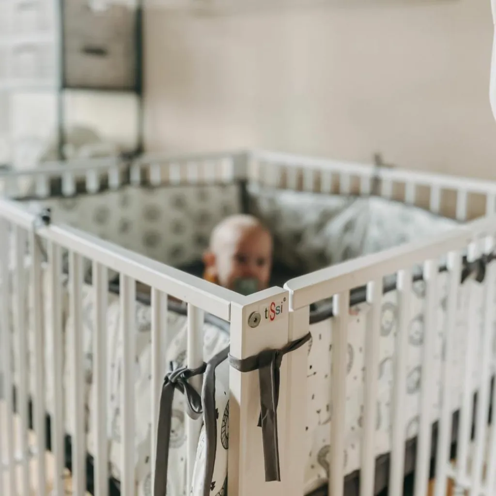 Outlet Drap housse pour matelas Moritz Grey (89 x 85 cm) Parc Bébé Et Accessoires