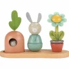 New Empilable multi-activités Trois petits lapins Jouet À Empiler