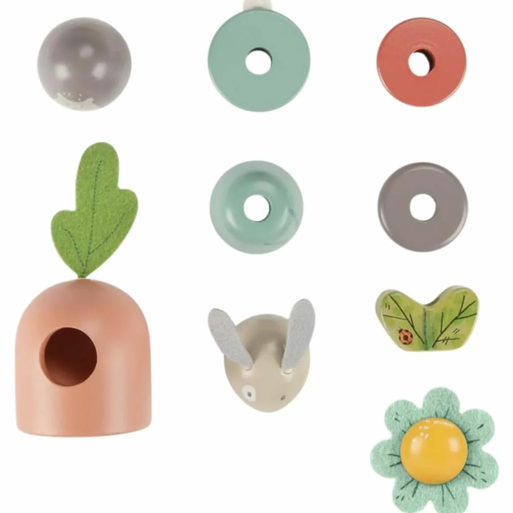 New Empilable multi-activités Trois petits lapins Jouet À Empiler