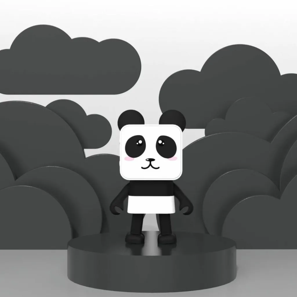 Sale Enceinte dansante Animal Speaker Panda Instrument De Musique