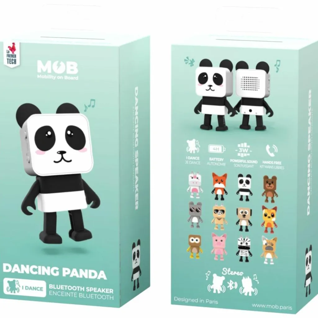 Sale Enceinte dansante Animal Speaker Panda Instrument De Musique