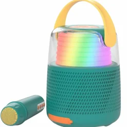 Outlet Enceinte karaoké KS Bleue Micro Karaoké