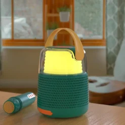 Outlet Enceinte karaoké KS Bleue Micro Karaoké