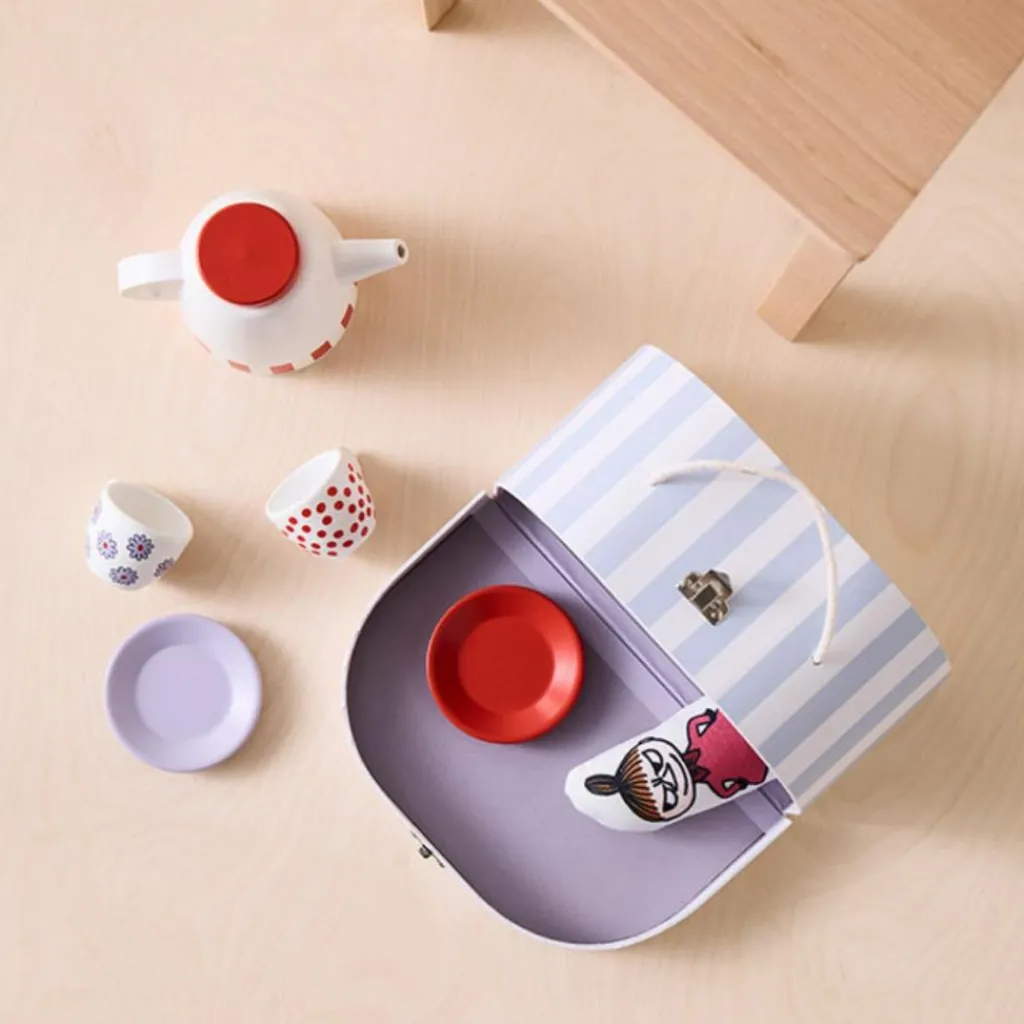 New Ensemble à café Moomin Dînette Et Aliments Factices