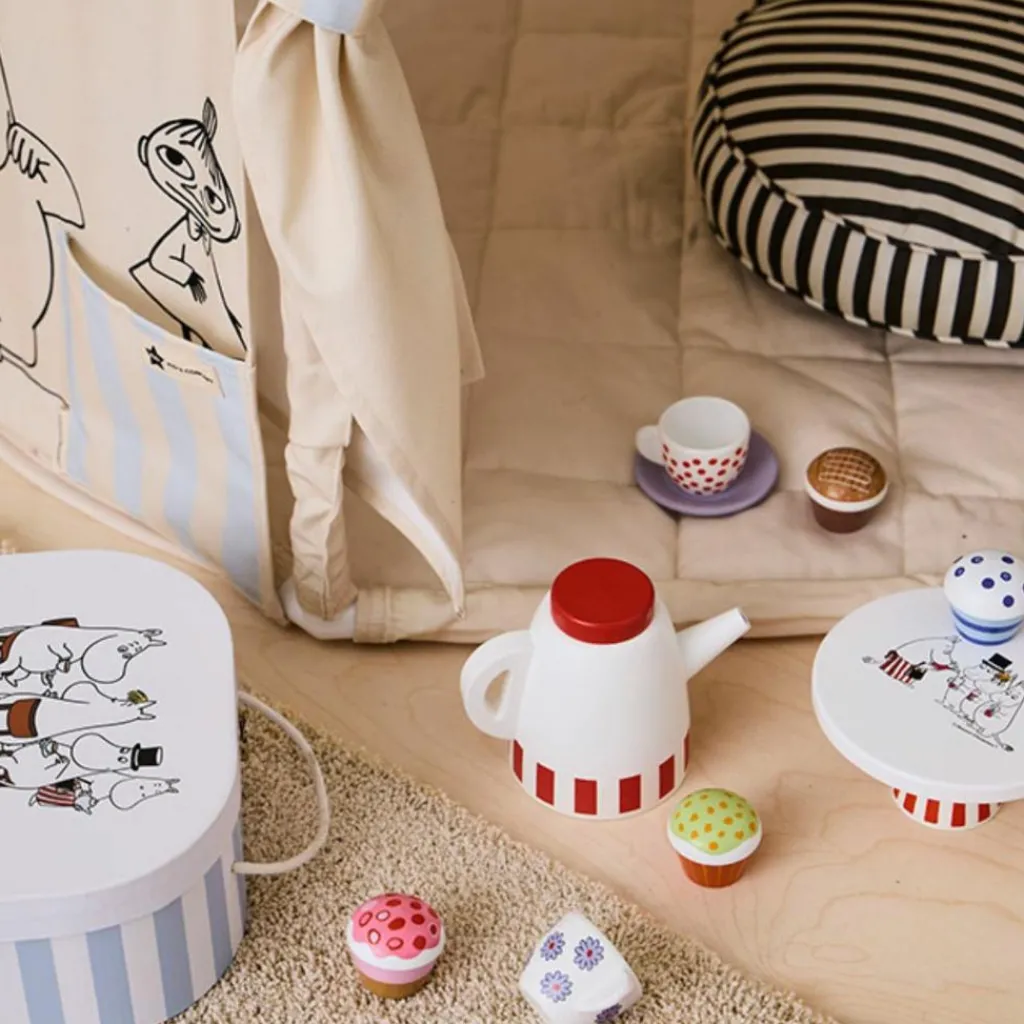 New Ensemble à café Moomin Dînette Et Aliments Factices