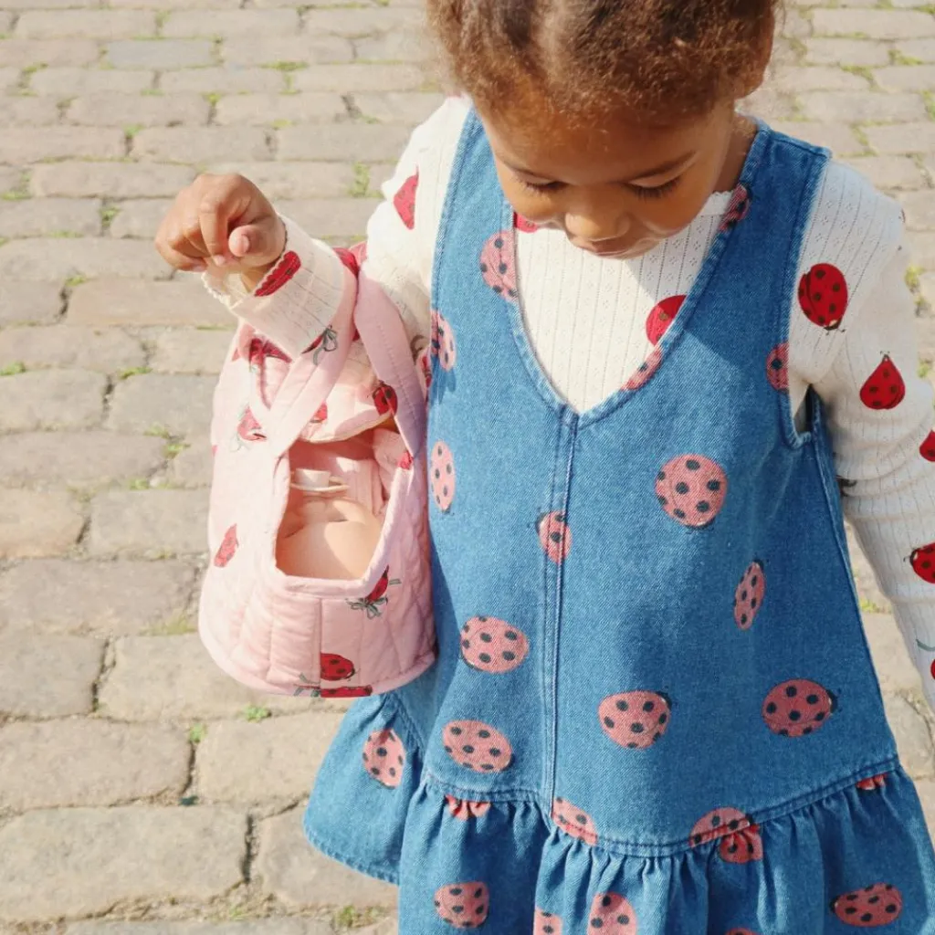 New Ensemble couffin + poupée Coccinelle Accessoires Poupée