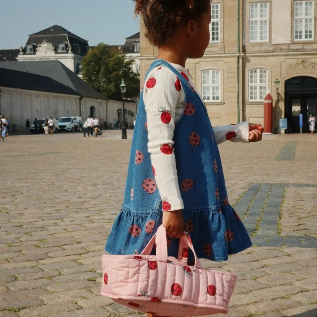 New Ensemble couffin + poupée Coccinelle Accessoires Poupée