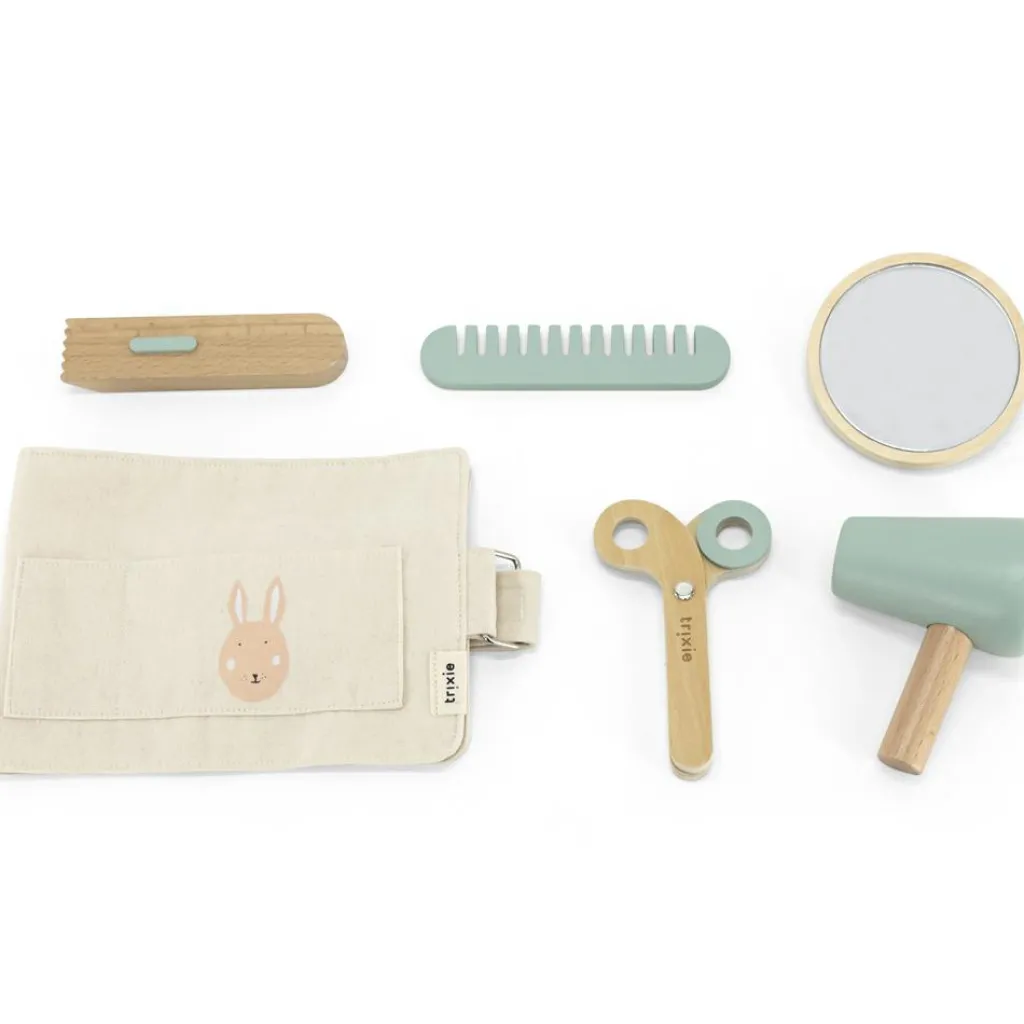 Hot Ensemble de coiffeur en bois All animals Coin Beauté / Barbier