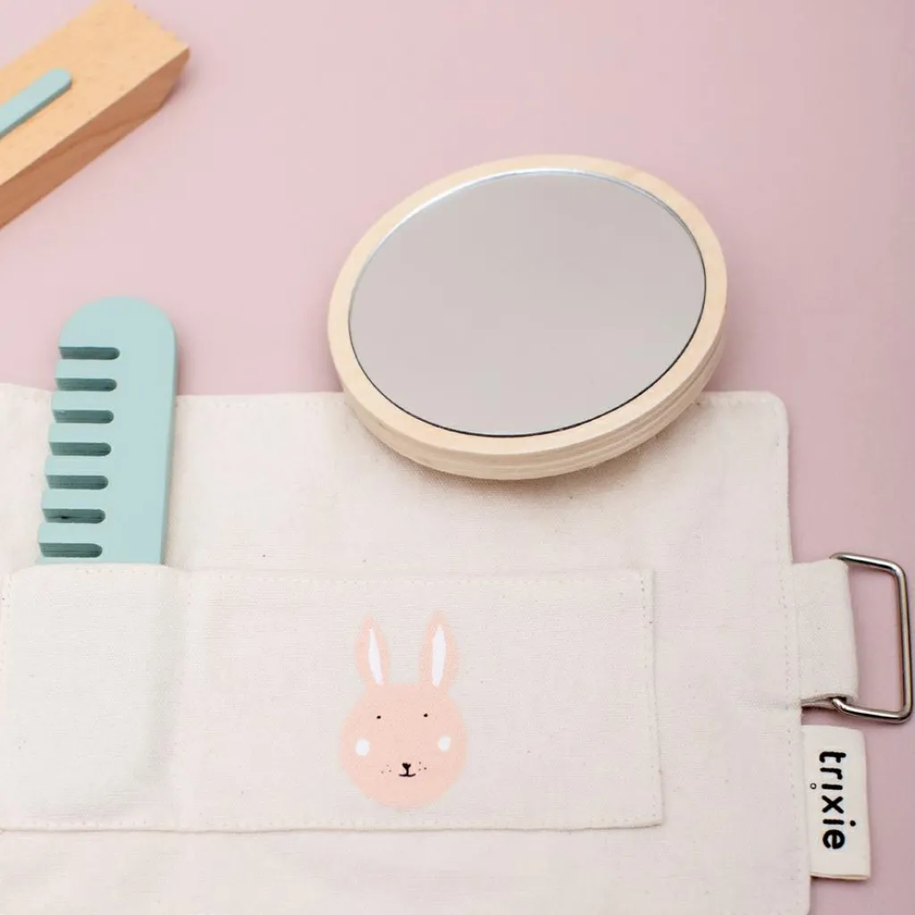 Hot Ensemble de coiffeur en bois All animals Coin Beauté / Barbier