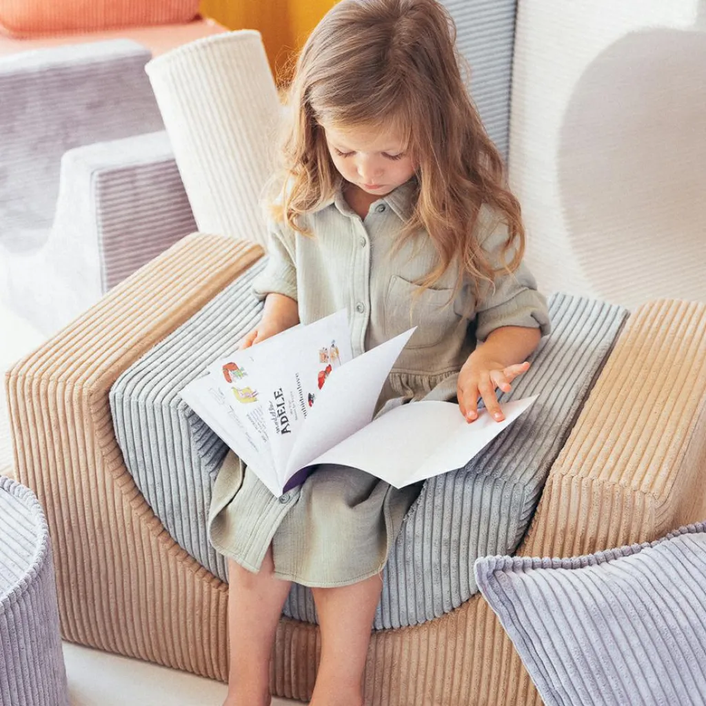 Outlet Ensemble de jeu arc-en-ciel Brown Sugar velours côtelé Parcours De Motricité